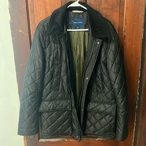 This is a Cole Haan quilted barn jacket
